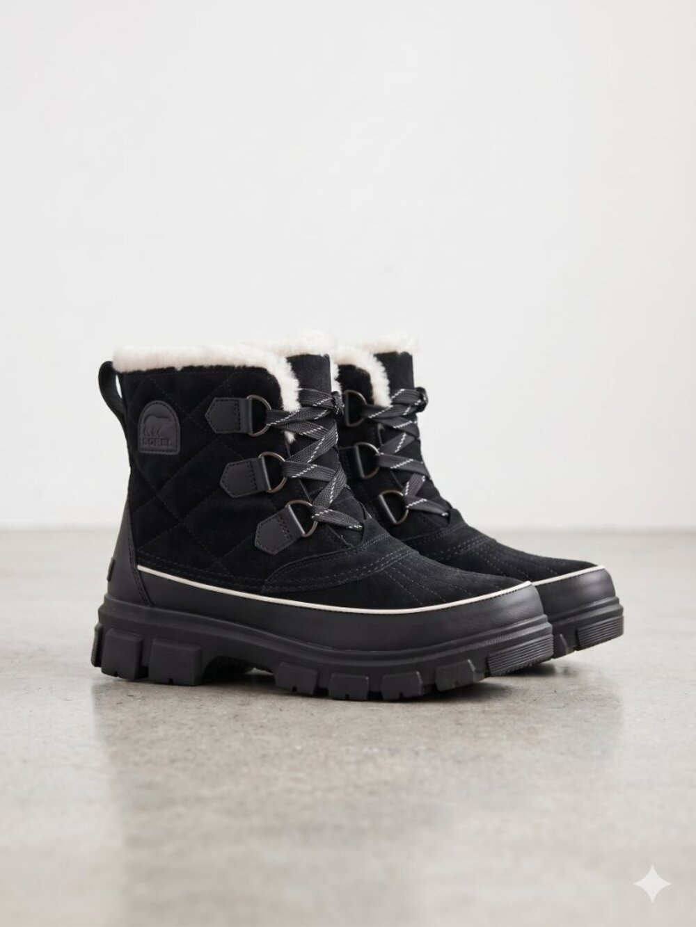 Sorel Black Boots 9.5 Like New